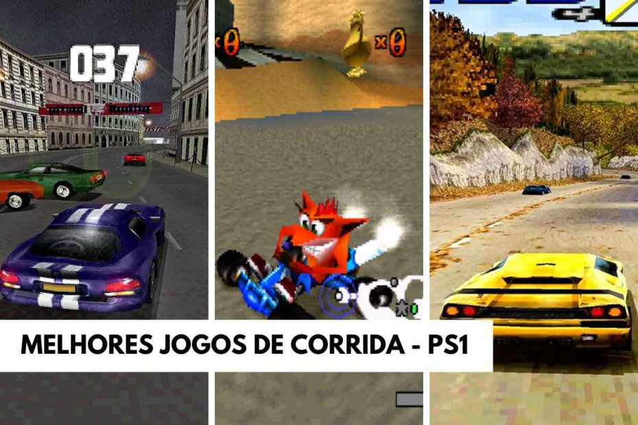 Melhores Jogos De Corrida do PS1