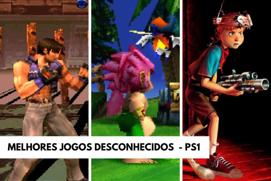 Melhores Jogos Desconhecidos de PS1