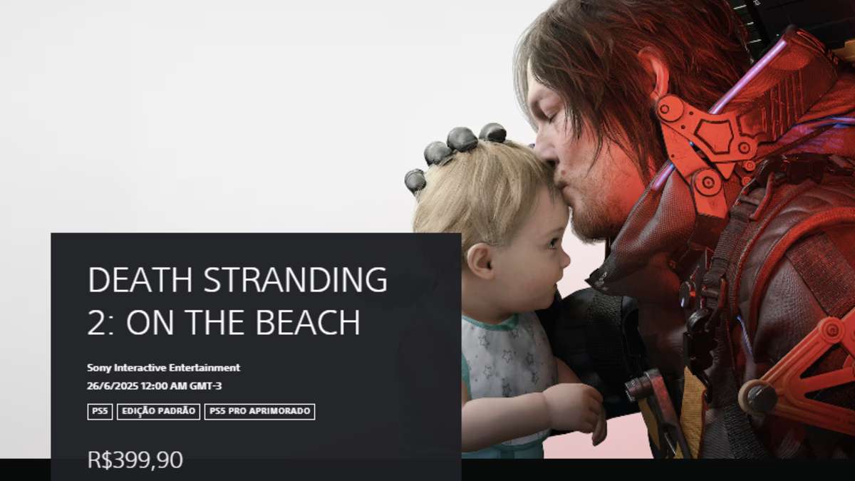 Death Stranding 2 tem preço alterado na PS Store do Brasil